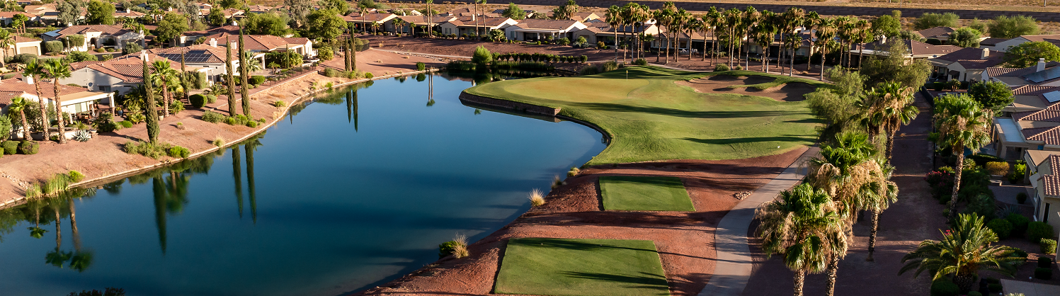 Aerial View of Golf Course